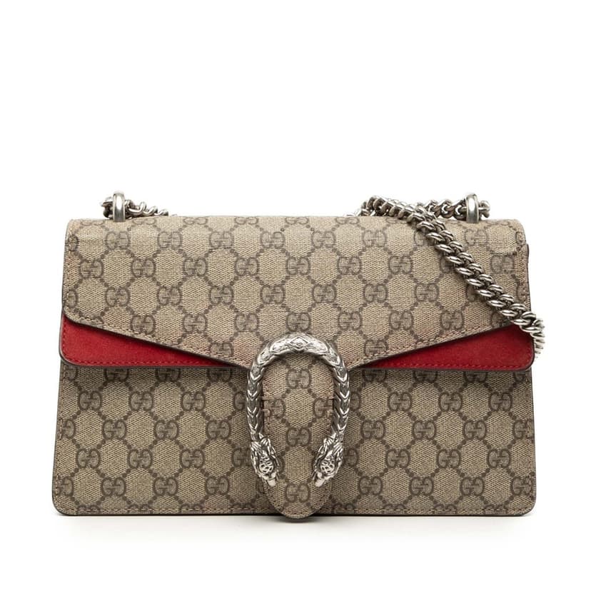Gucci حقيبة كتف متوسطة الحجم من جي جي سوبريم ديونيسوس