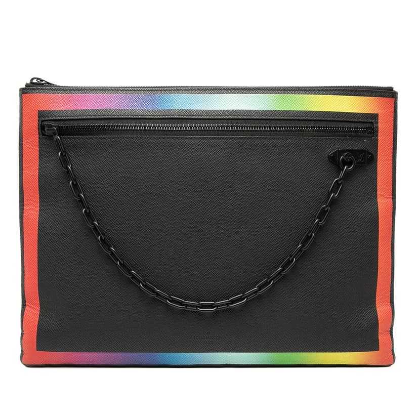 Louis Vuitton Taiga Rainbow Pochette A4