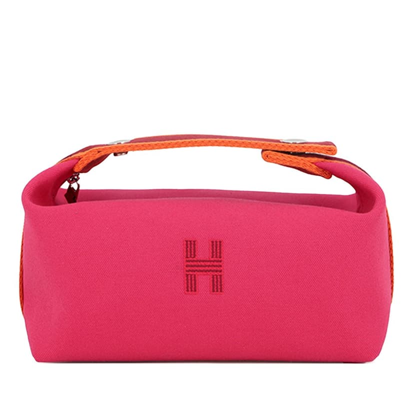 Hermès حقيبة صغيرة من قماش التويل للعروس
