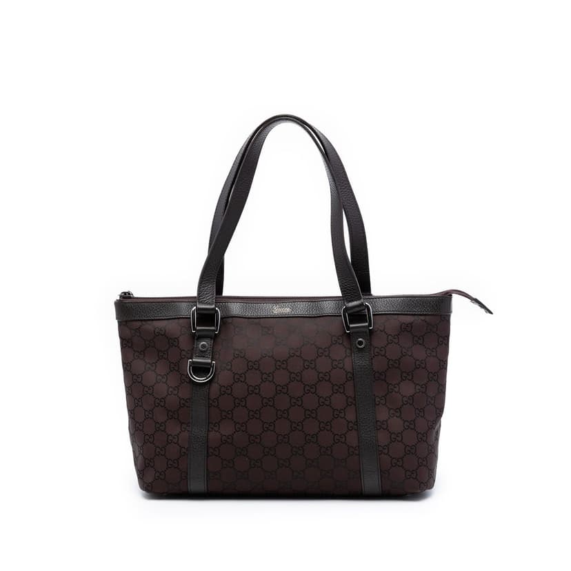 Gucci GG Nylon Abbey D Ring Tote