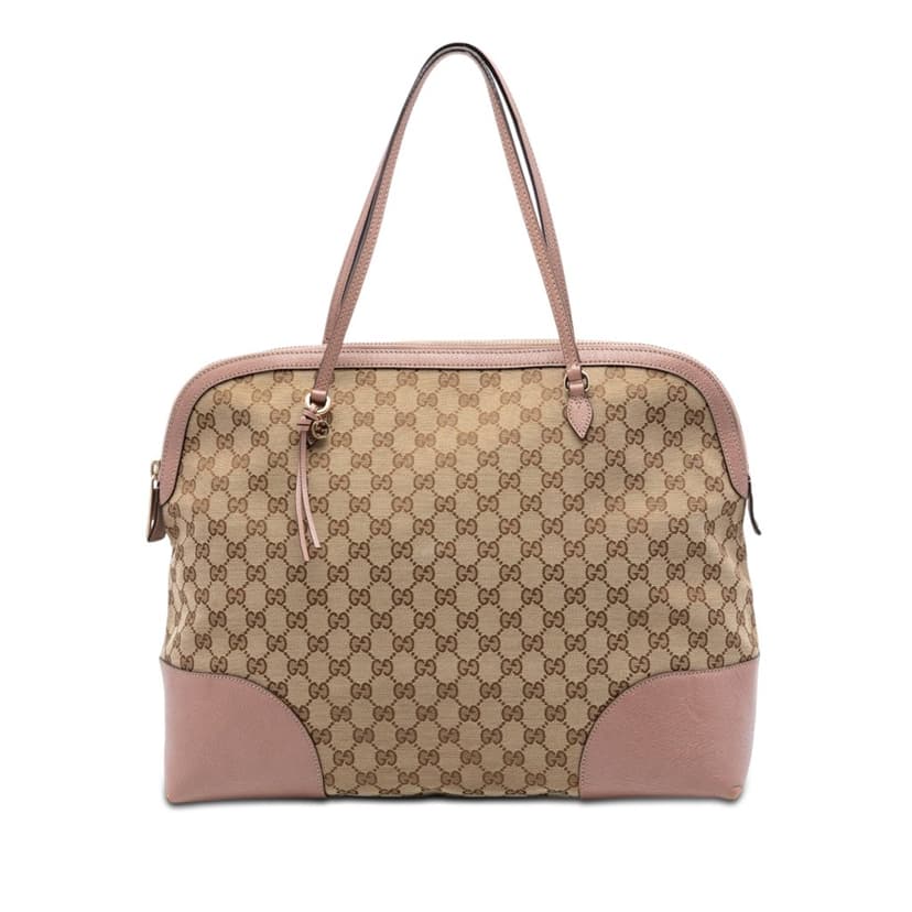 Gucci Large GG Canvas Bree Dome Tote