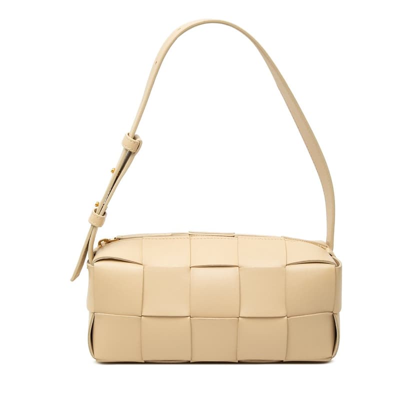 Bottega Veneta Small Nappa Intrecciato Brick Cassette