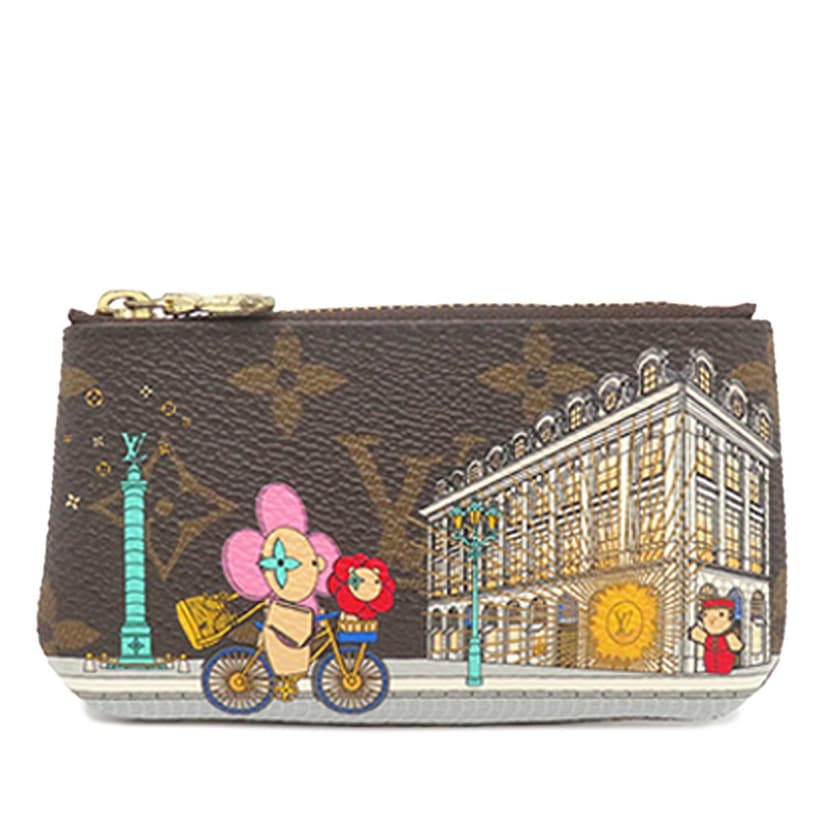 Louis Vuitton Monogram Vivienne in Paris Key Pouch