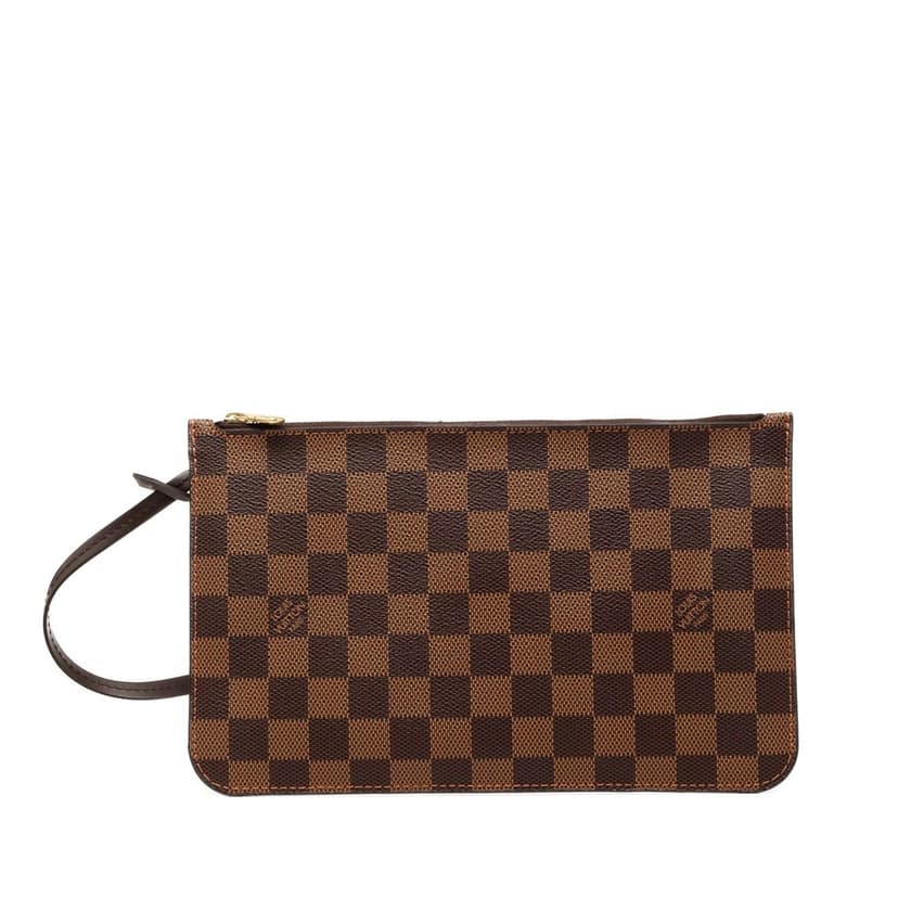 Louis Vuitton Damier Ebene Neverfull MM Pouch