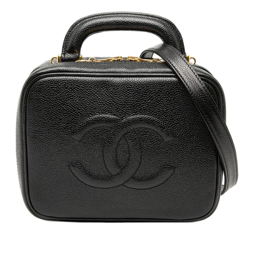 Chanel CC Caviar Vanity Case