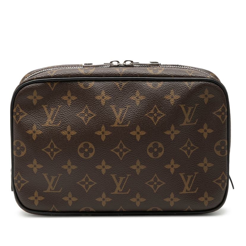 Louis Vuitton Monogram Macassar Toilet Pouch GM