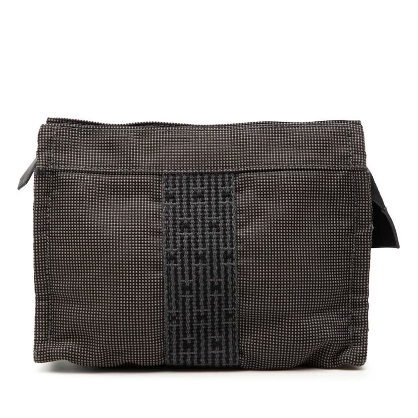 Hermès Canvas Herline Pouch