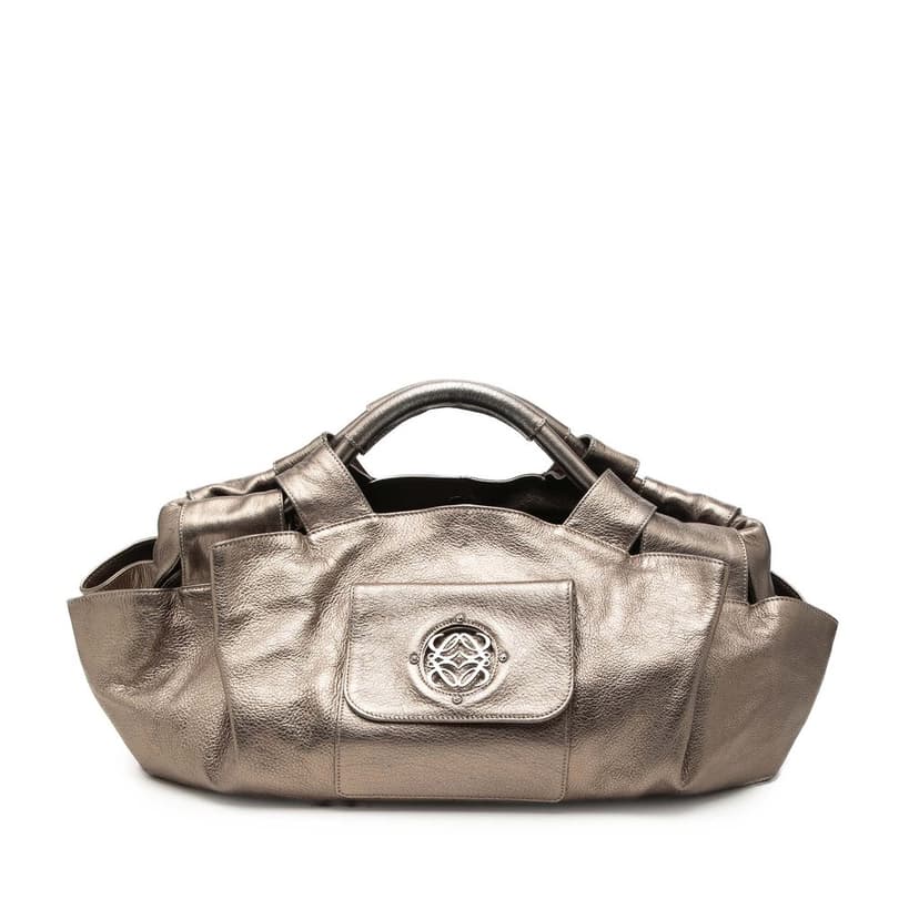LOEWE Metallic Nappa Anagram Aire