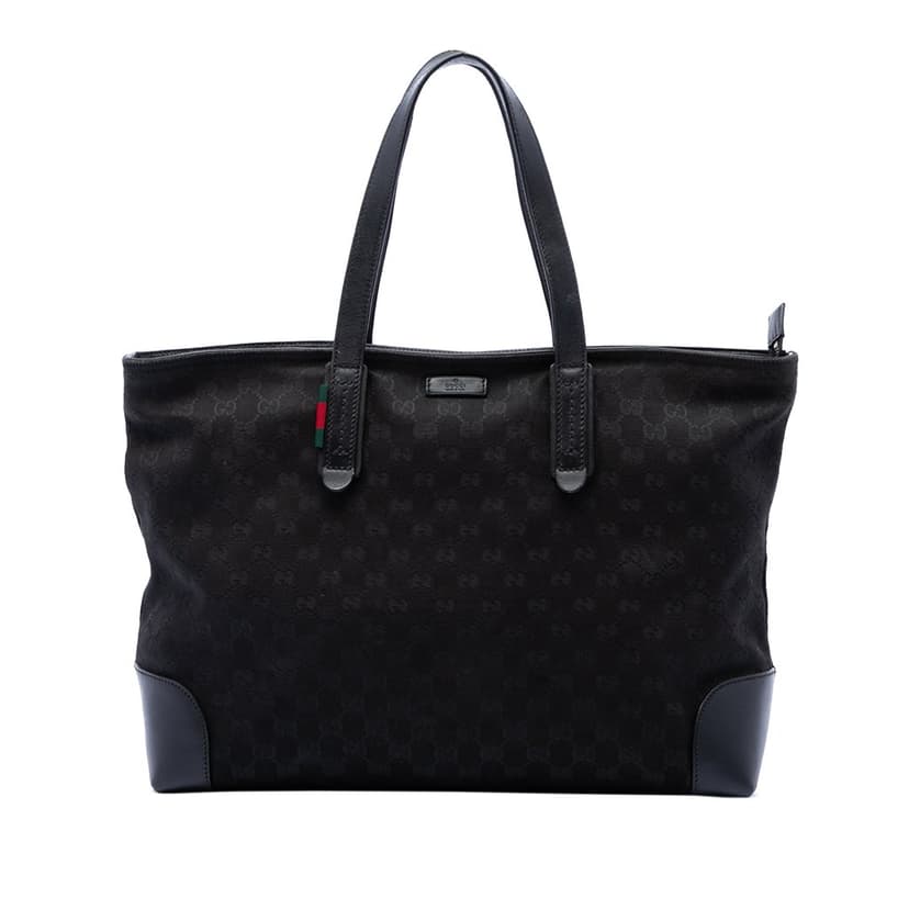 Gucci GG Canvas Web Tote