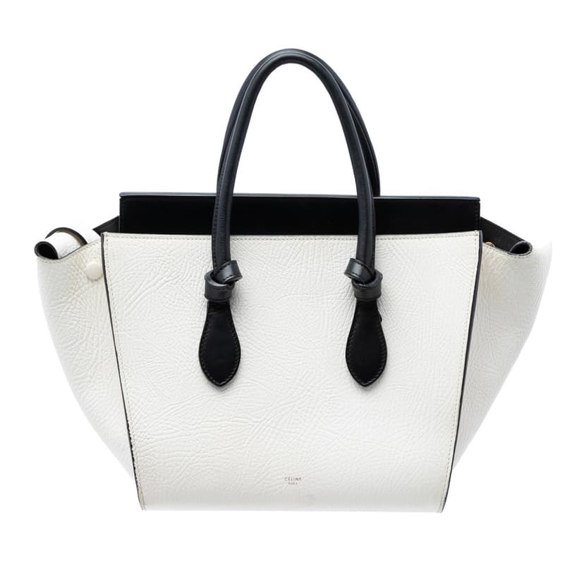 Celine Medium Bicolor Calfskin Tie Knot Tote