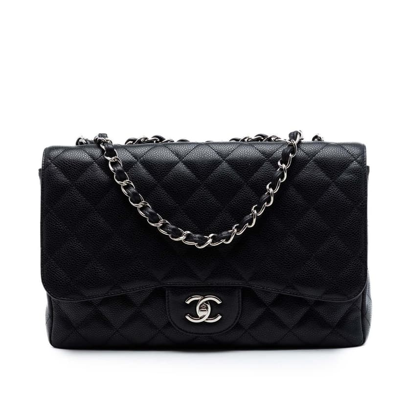 Chanel Jumbo Classic Caviar Single Flap