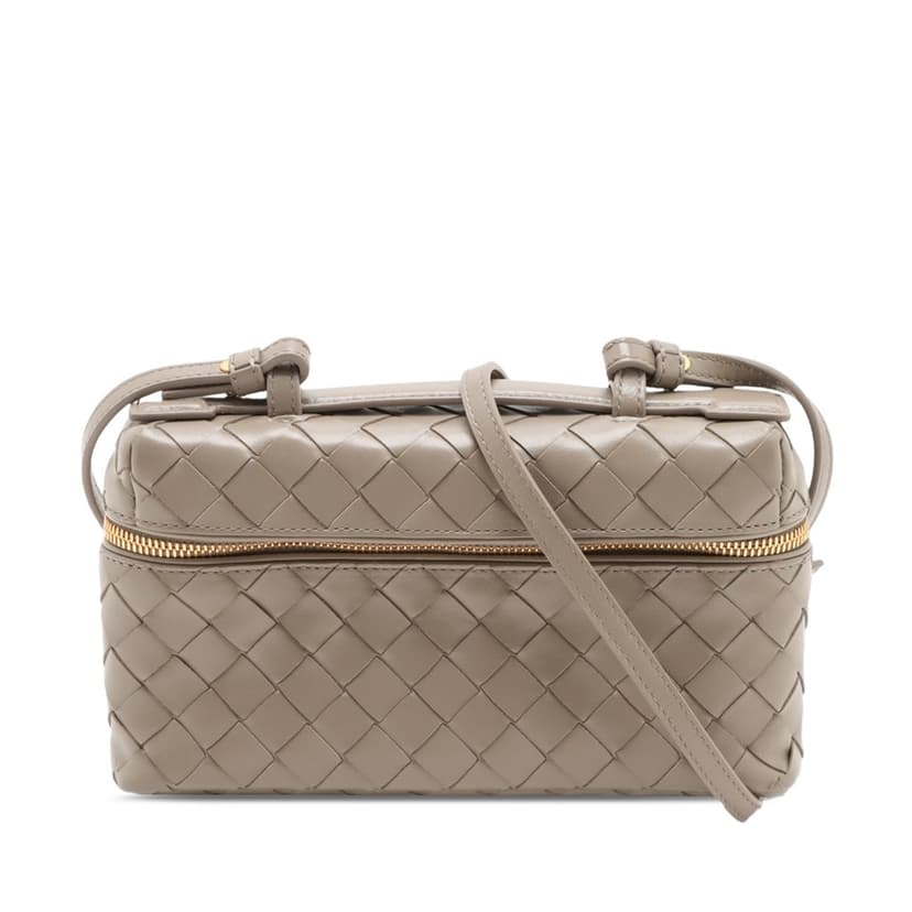 Bottega Veneta Calfskin Intrecciato Bang Bang Vanity Case