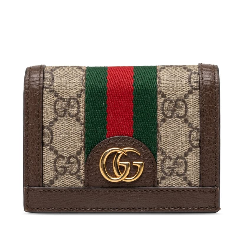 Gucci GG Supreme Web Ophidia Small Wallet