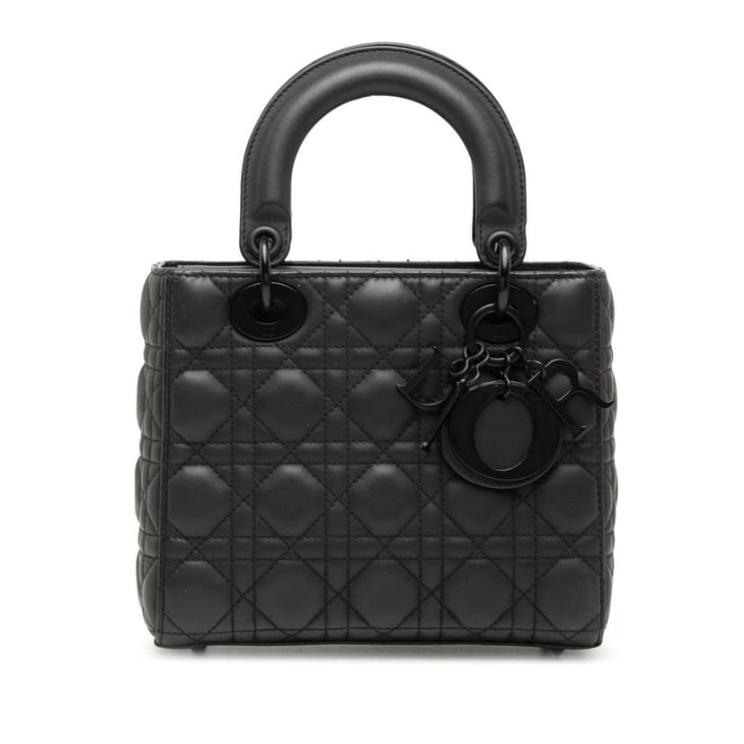 Dior حقيبة صغيرة من جلد العجل فائق النعومة بنقشة كاناج من ماي إيه بي سي ديور ليدي ديور