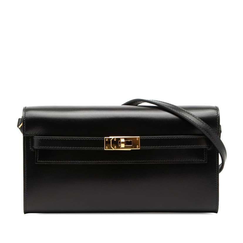 Hermès محفظة كيلي تو جو من جلد العجل