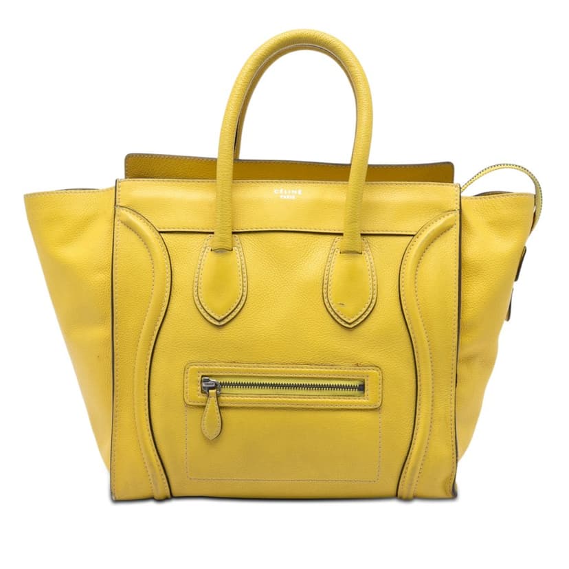 Celine Mini Calfskin Luggage Tote