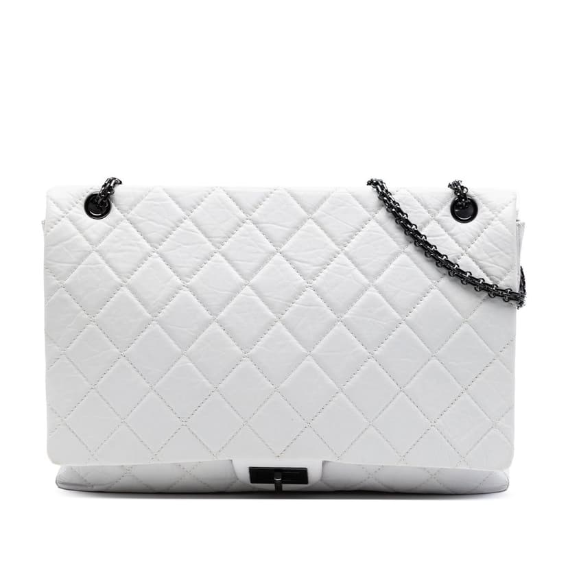 Chanel Maxi Quilted Aged Calfskin Reissue 2.55 Single Flap
