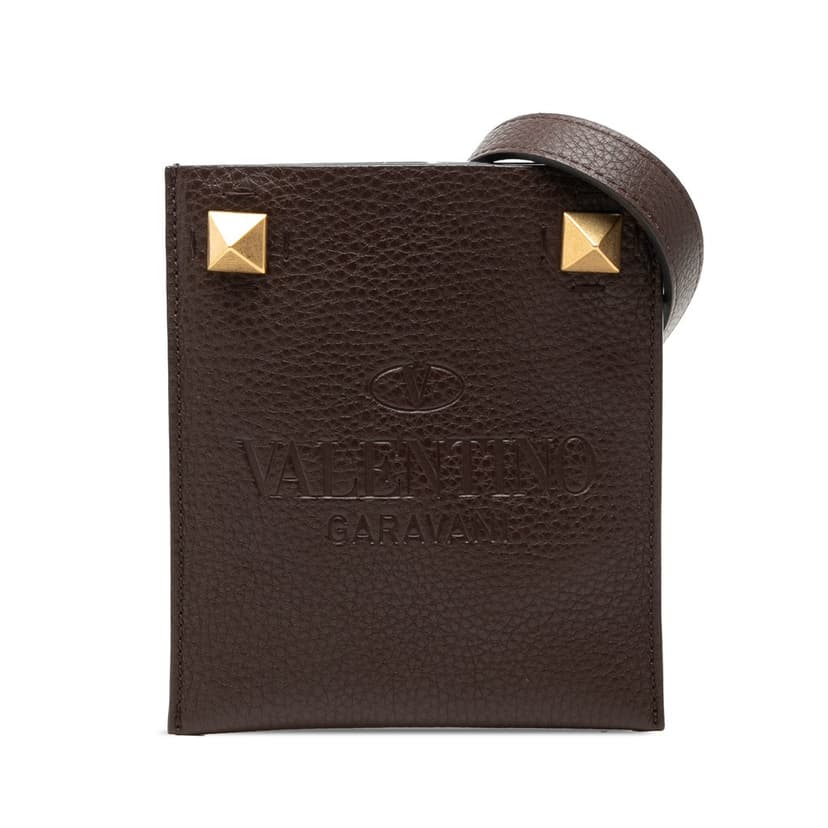Valentino Mini Grained Calfskin Rockstud Identity Crossbody