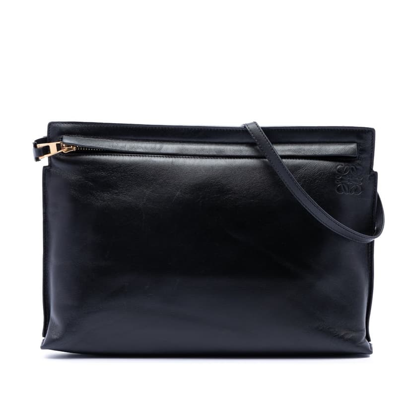 Loewe Nappa Anagram T Pouch Crossbody