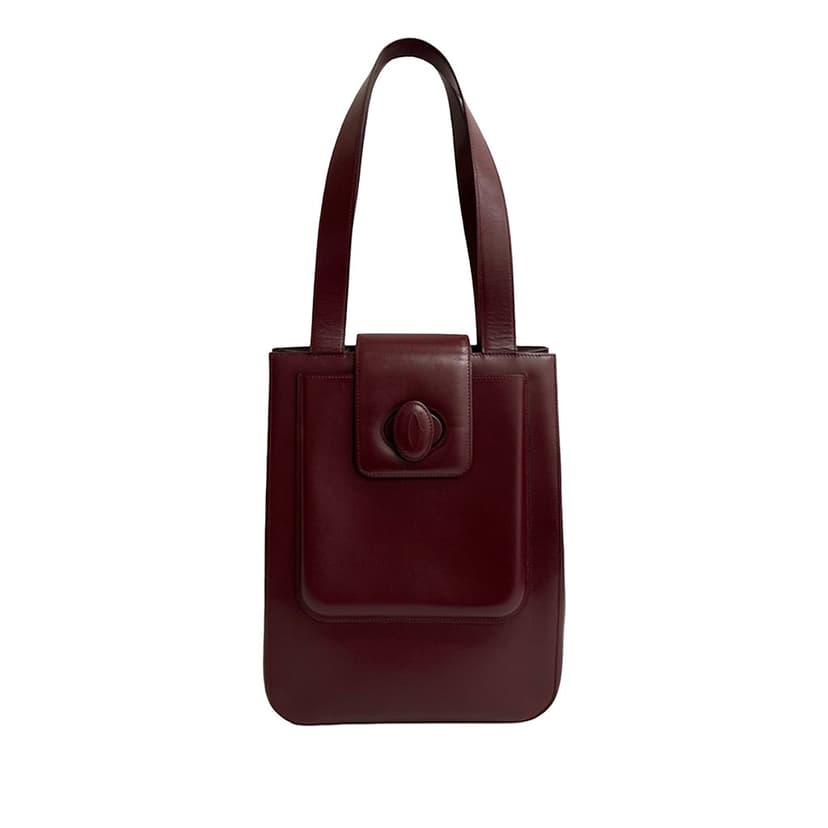 Cartier Leather Must De Cartier Tote
