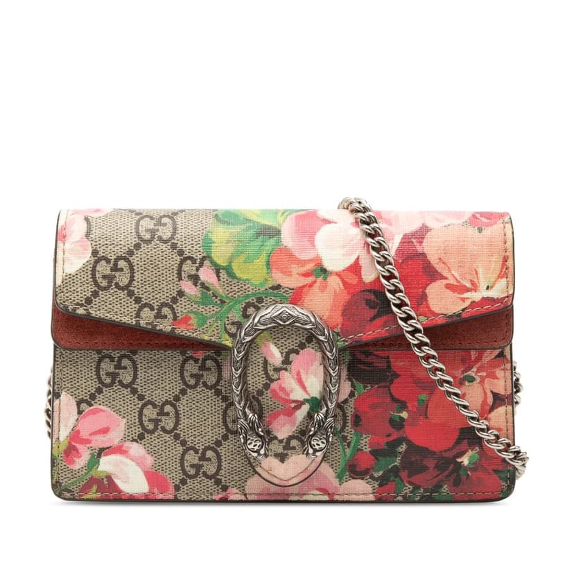 Gucci Mini GG Supreme Blooms Dionysus Crossbody