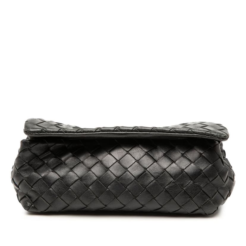 Bottega Veneta Intrecciato Flap Pouch