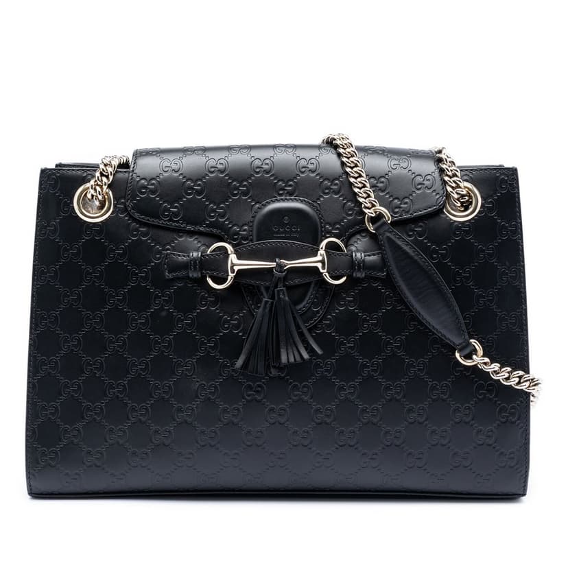 Gucci Large Guccissima Emily Shoulder Bag