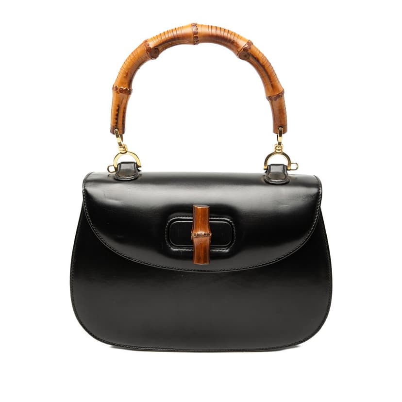 Gucci Calfskin Bamboo Night