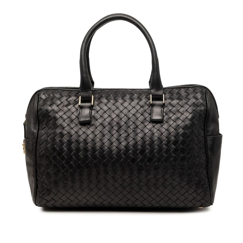 Bottega Veneta Nappa Intrecciato Boston Bag