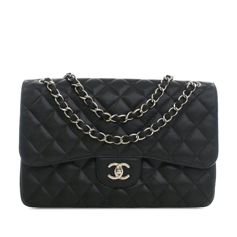 Chanel Jumbo Classic Caviar Double Flap