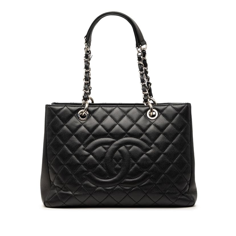 Chanel حقيبة تسوق كبيرة من الكافيار