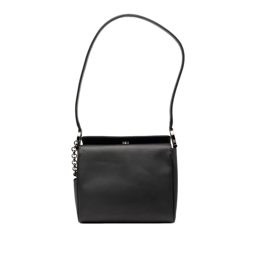 Salvatore Ferragamo Leather Gancini Shoulder Bag
