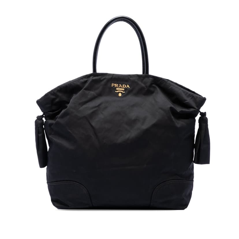 Prada Tessuto Bow Tote