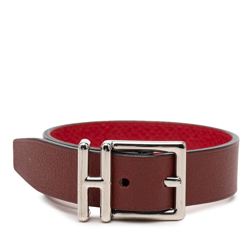 Hermès Leather Nathan Bracelet T4
