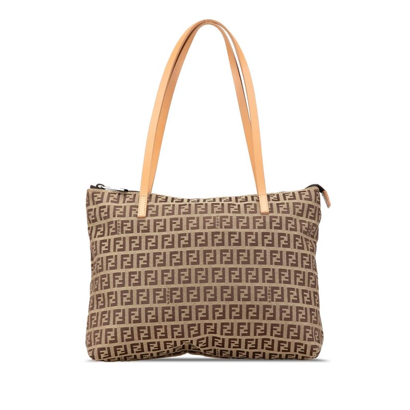Fendi Zucchino Canvas Tote