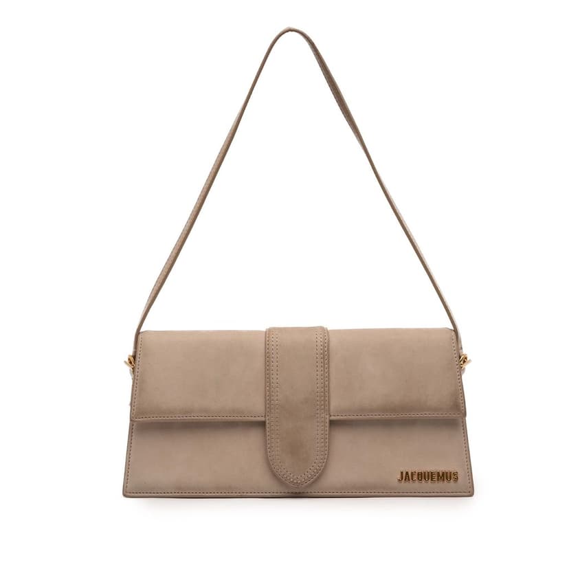 Jacquemus Suede Le Bambino Long Shoulder Bag