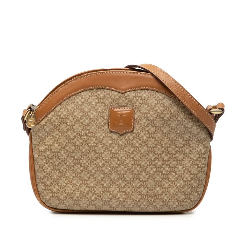 Celine Macadam Coated Canvas Crossbody