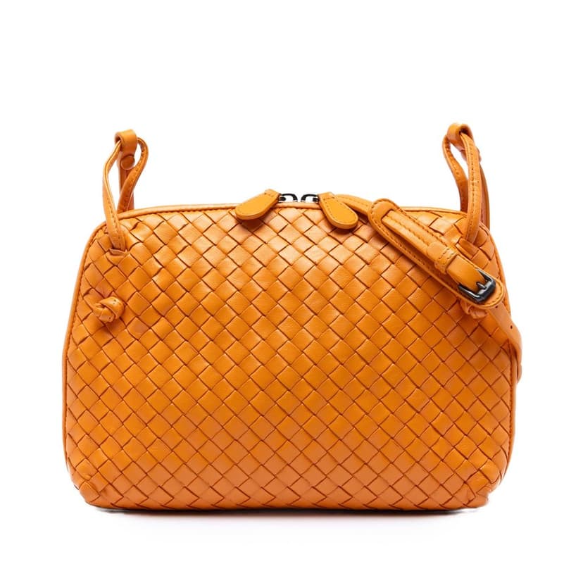 Bottega Veneta Nappa Intrecciato Nodini Crossbody