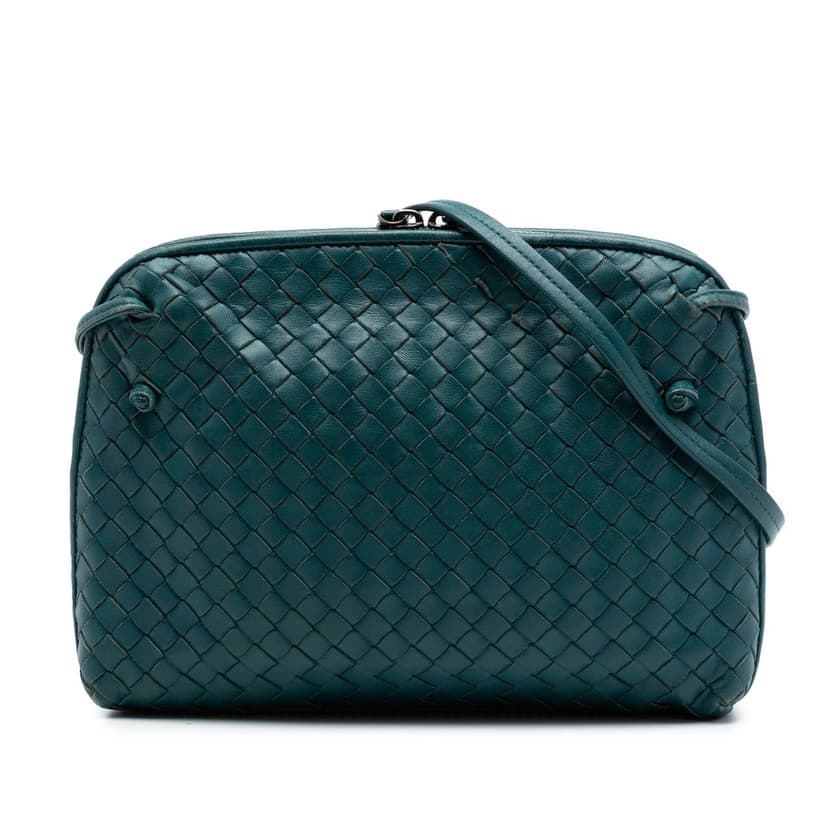 Bottega Veneta Nappa Intrecciato Nodini Crossbody