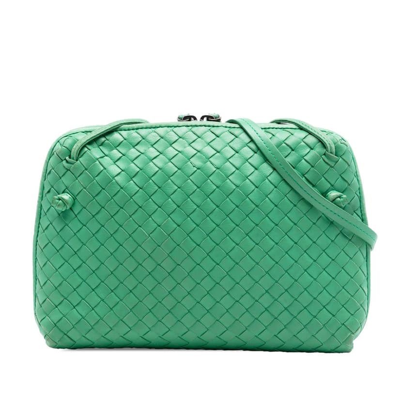 Bottega Veneta Nappa Intrecciato Nodini Crossbody