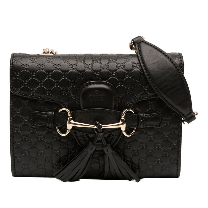 Gucci حقيبة كروس صغيرة من نوع Microguccissima Emily