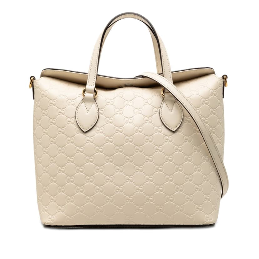 Gucci Guccissima Linea A Fold Over Satchel