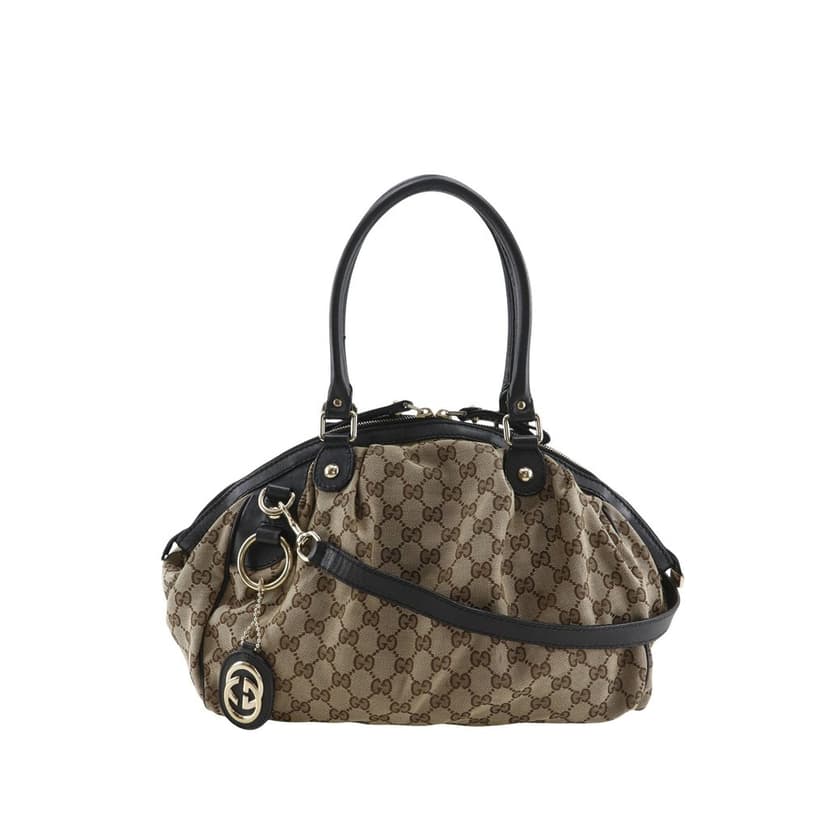 Gucci GG Canvas Sukey Satchel