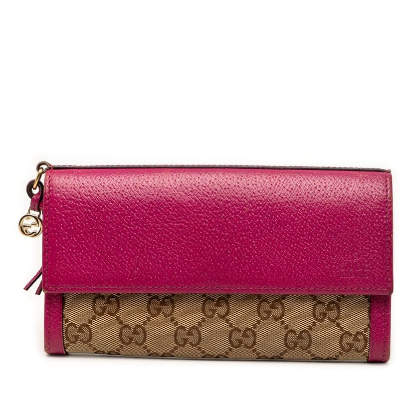 Gucci GG Canvas Bree Wallet