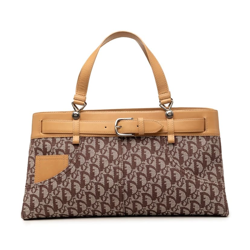 Dior Diorissimo Trotter Canvas Jeans Pocket Tote
