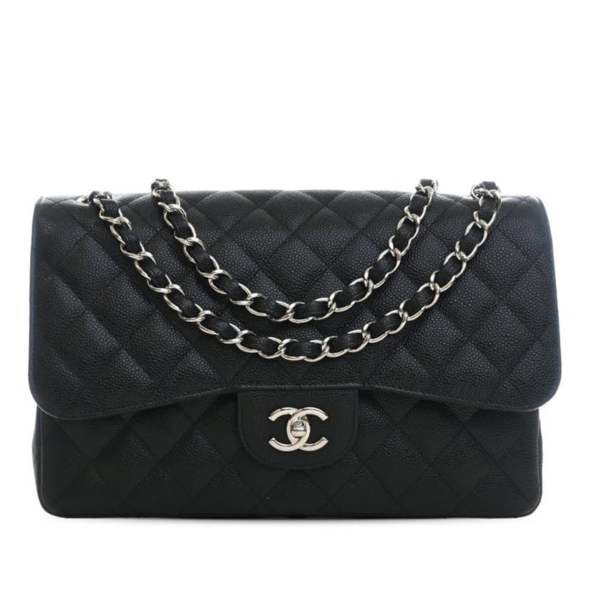 Chanel Jumbo Classic Caviar Double Flap