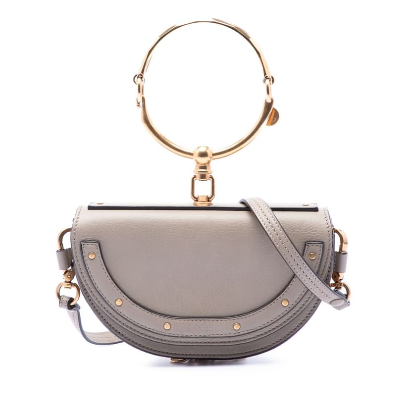 Chloé Mini Calfskin Nile Bracelet Satchel
