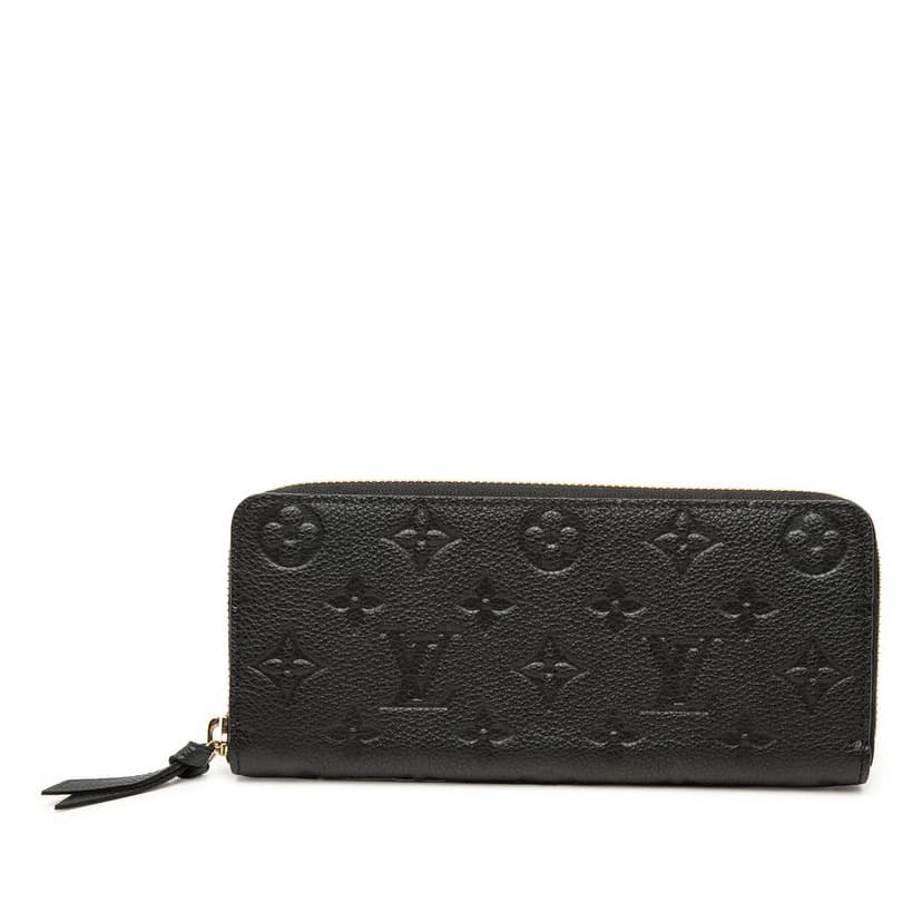 Louis Vuitton Monogram Empreinte Zippy Long Wallet