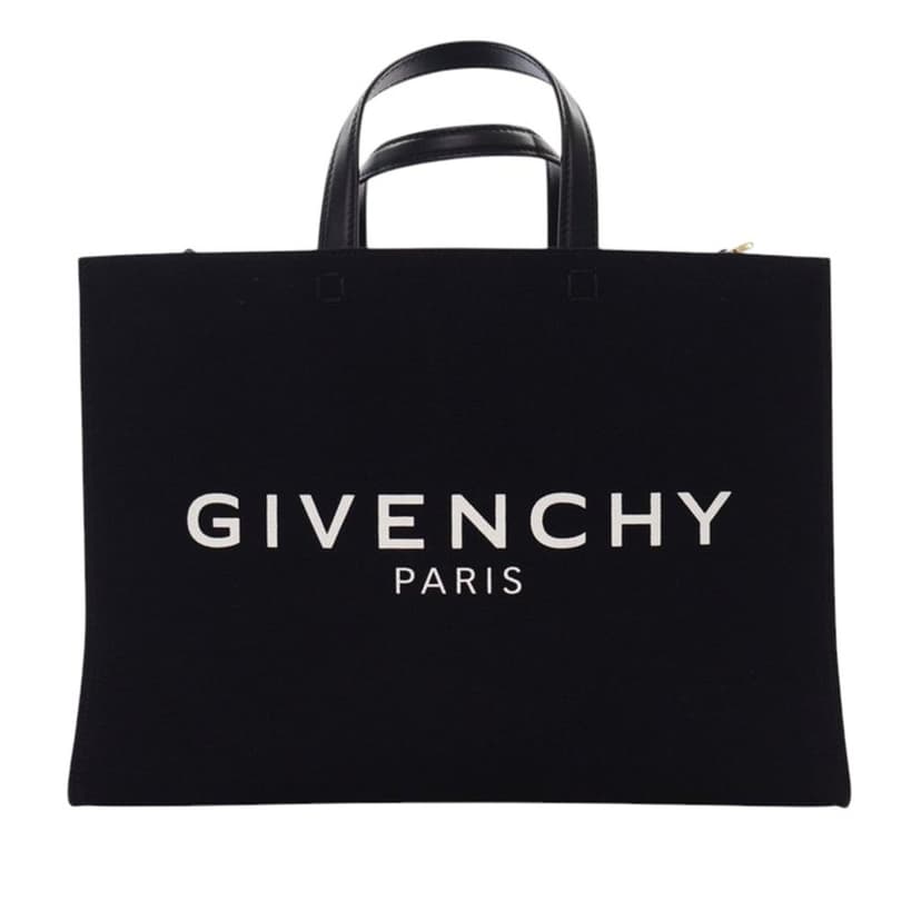 Givenchy حقيبة تسوق متوسطة الحجم من القماش على شكل حرف G