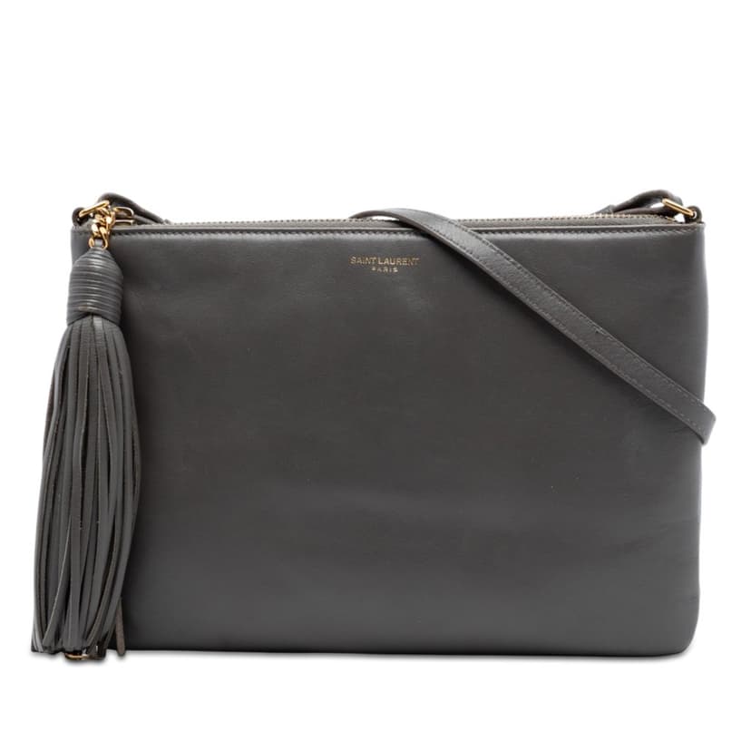 Saint Laurent Leather Teen Monogram Crossbody